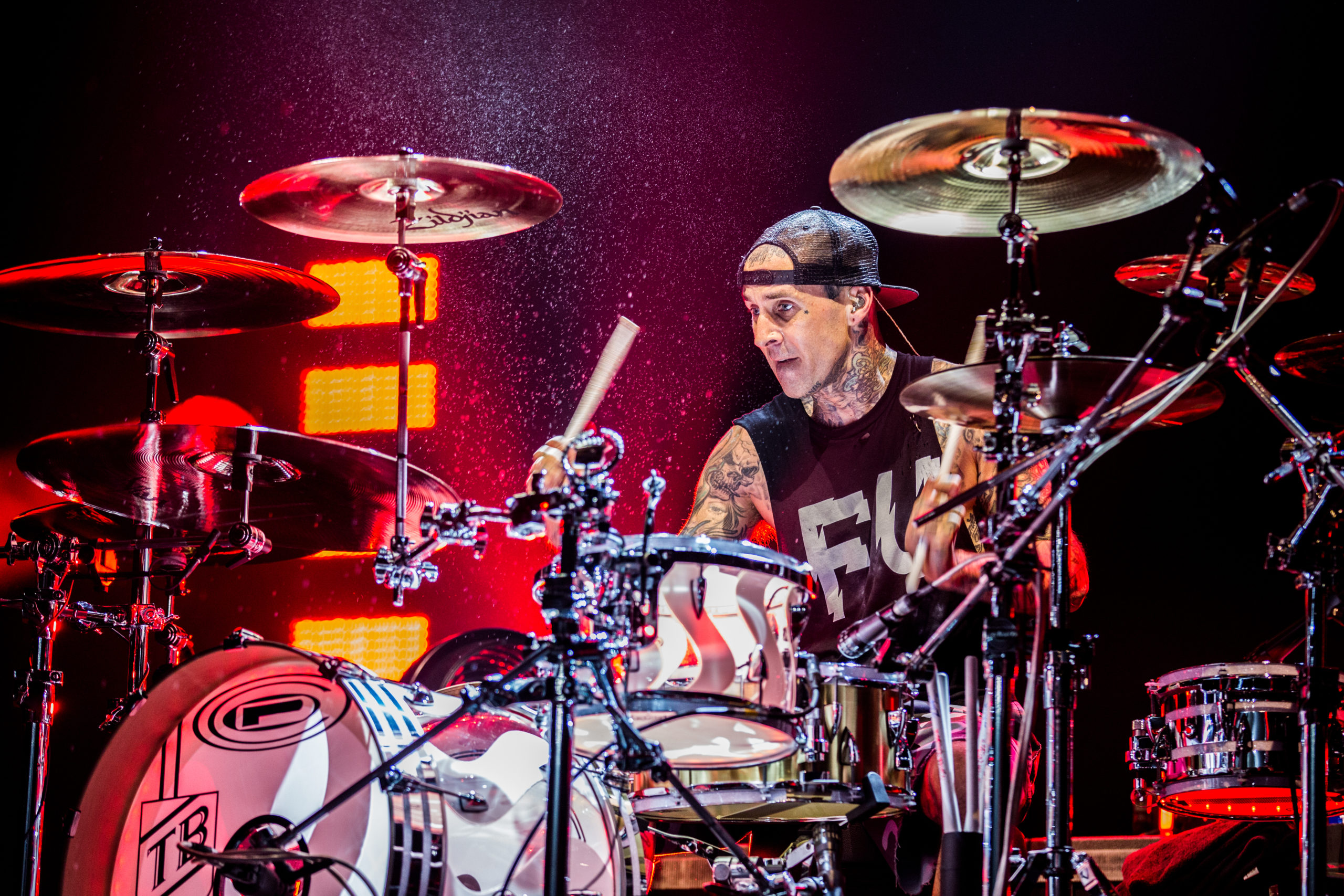 Travis Barker Hospitalized In Los Angeles For Pancreatitis