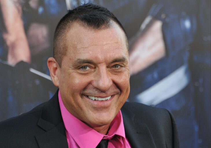 LOS ANGELES, CA - AUGUST 11, 2014: Tom Sizemore at the Los Angeles premiere of "The Expendables 3" at the TCL Chinese Theatre, Hollywood.