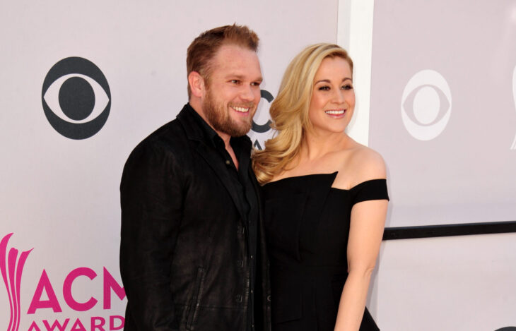 LAS VEGAS, NV - April 02, 2017: Kellie Pickler & Kyle Jacobs at the Academy of Country Music Awards 2017 at the T-Mobile Arena, Las Vegas